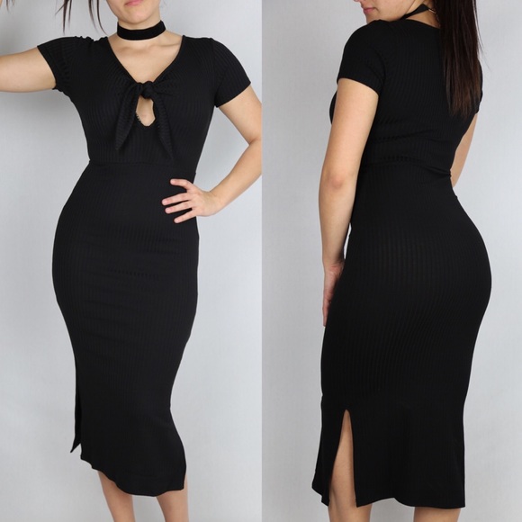 Dresses & Skirts - ✨tight dress w/side slit (sold at Nordstrom $45)